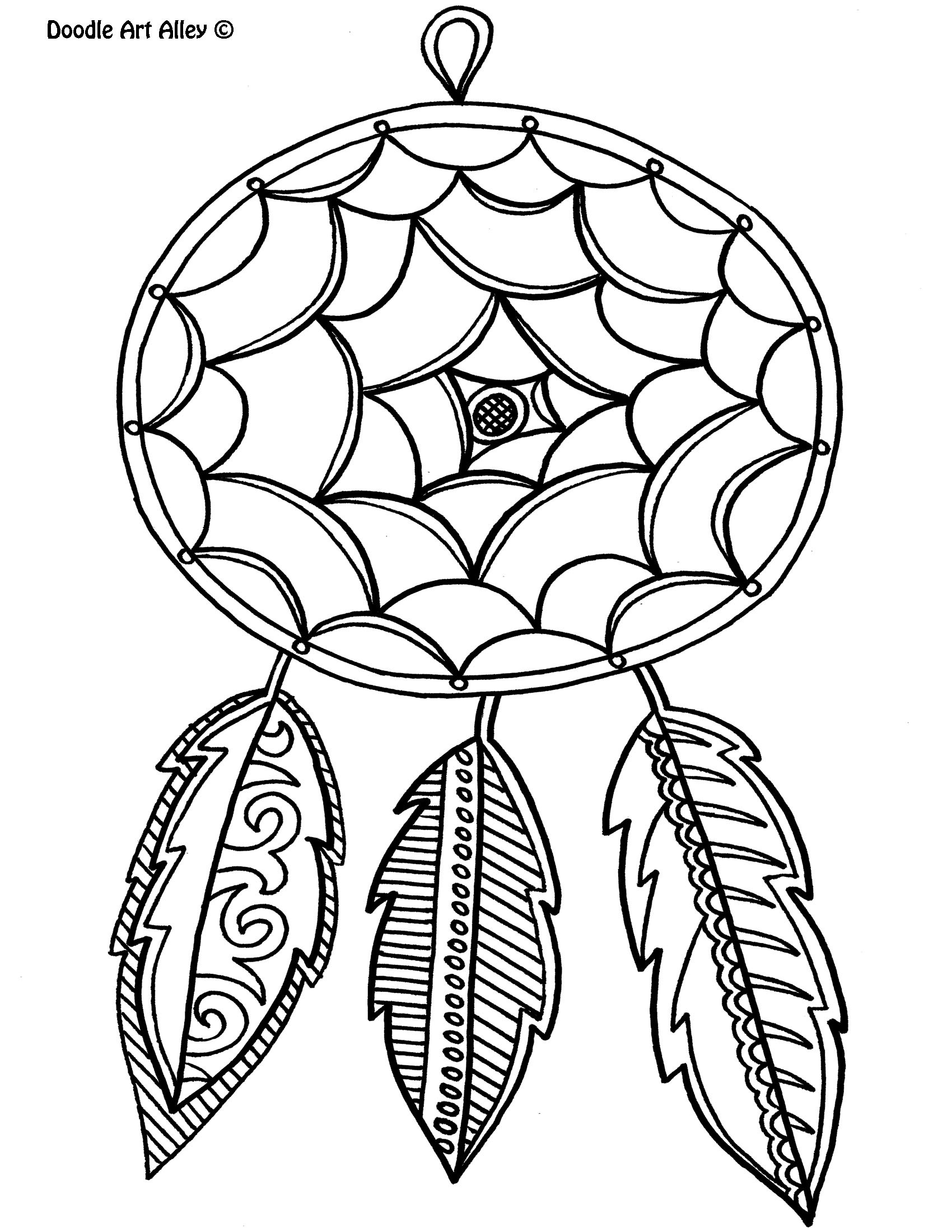 1700x2200 Dream Catcher Doodle Art Journaling Amp Project Life Amp Drawing