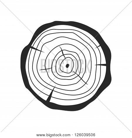 450x470 Cross Section Tree Stump Flat Vector Amp Photo Bigstock