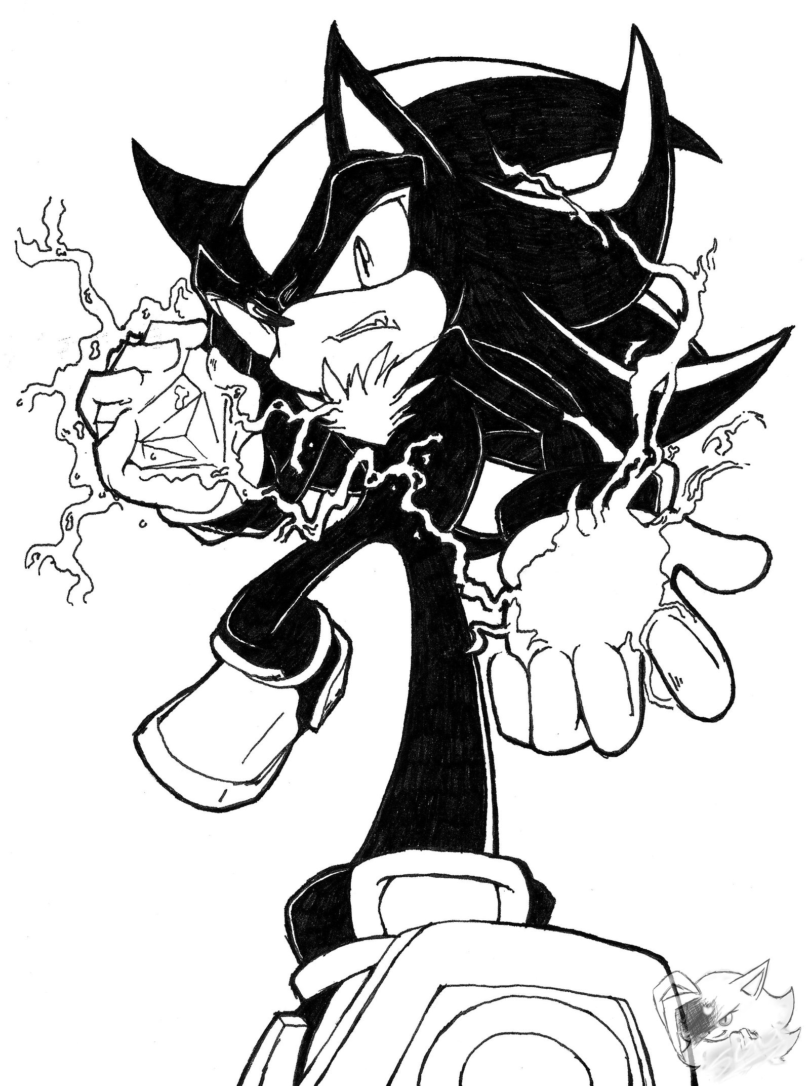 1600x2144 Shadow The Hedgehog