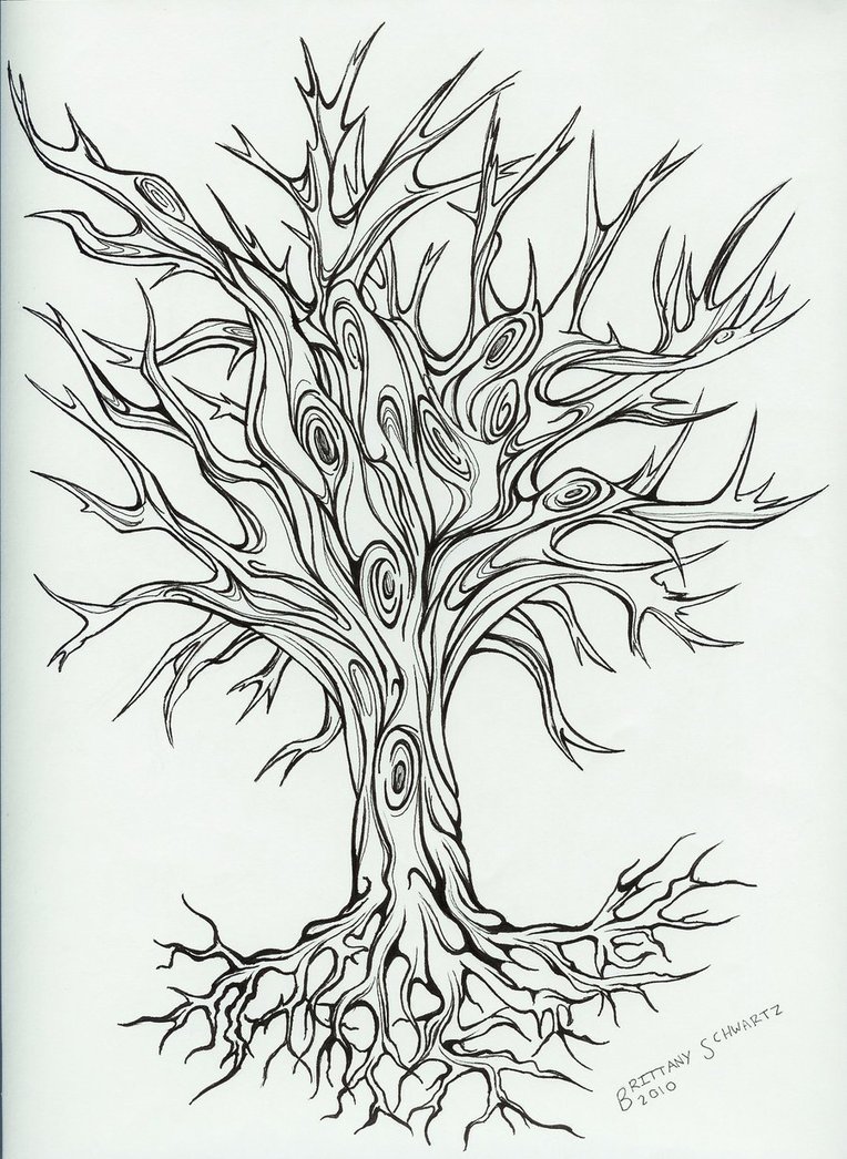 764x1046 Free Tree Tattoo Designs To Print Tree Tattoo Design By