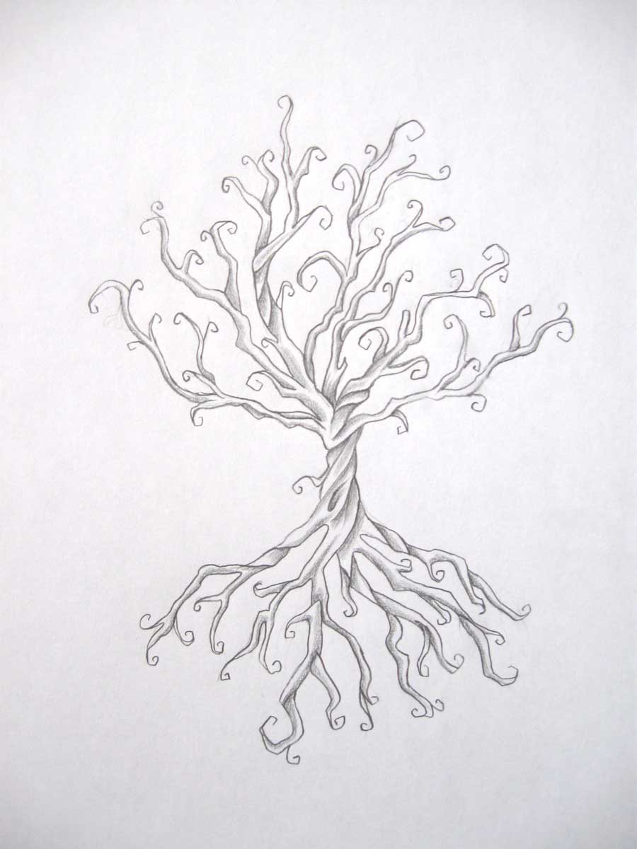 900x1200 Tree Tattoo By Daniellehope