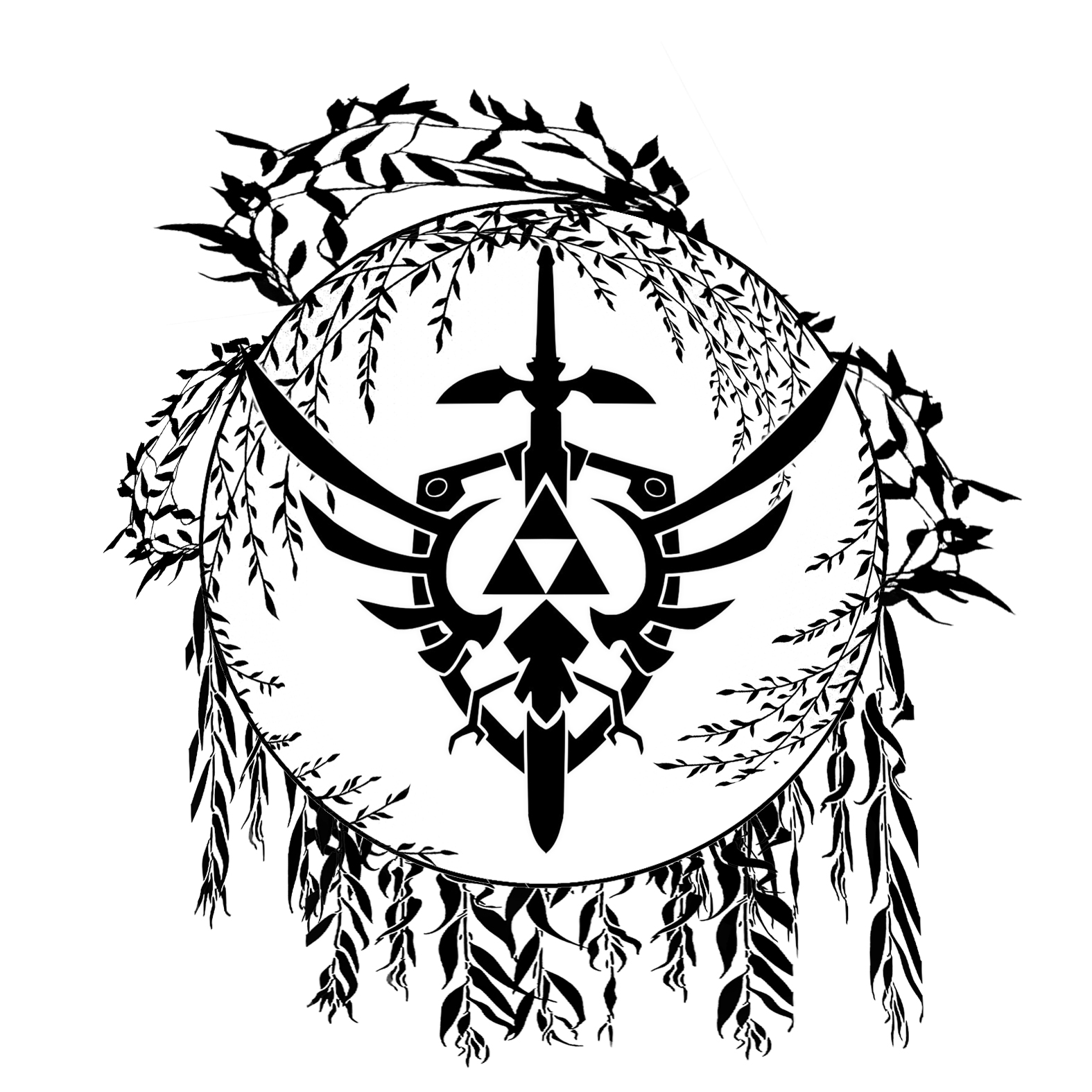 1575x1575 Triforce Amp Willow Tree Tattoo Designs