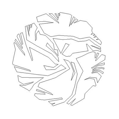 400x400 Cad Tree , Trees Top View