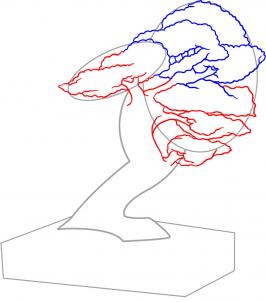 266x302 How To Draw How To Draw A Bonsai Tree