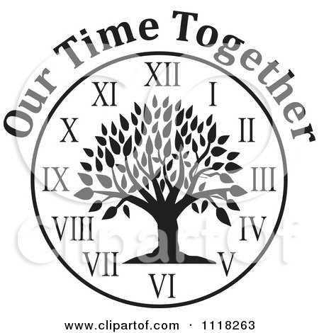 450x470 Clipart Family Tree With Our Roots Run Deep Text In Blue