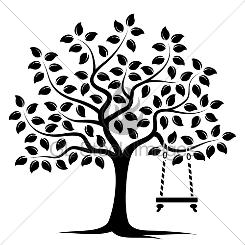 500x500 Tree With Swing Gl Stock Images