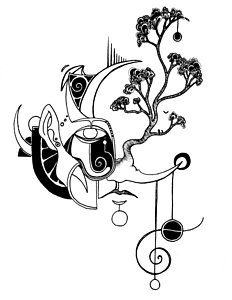 232x300 Tree Line Drawings