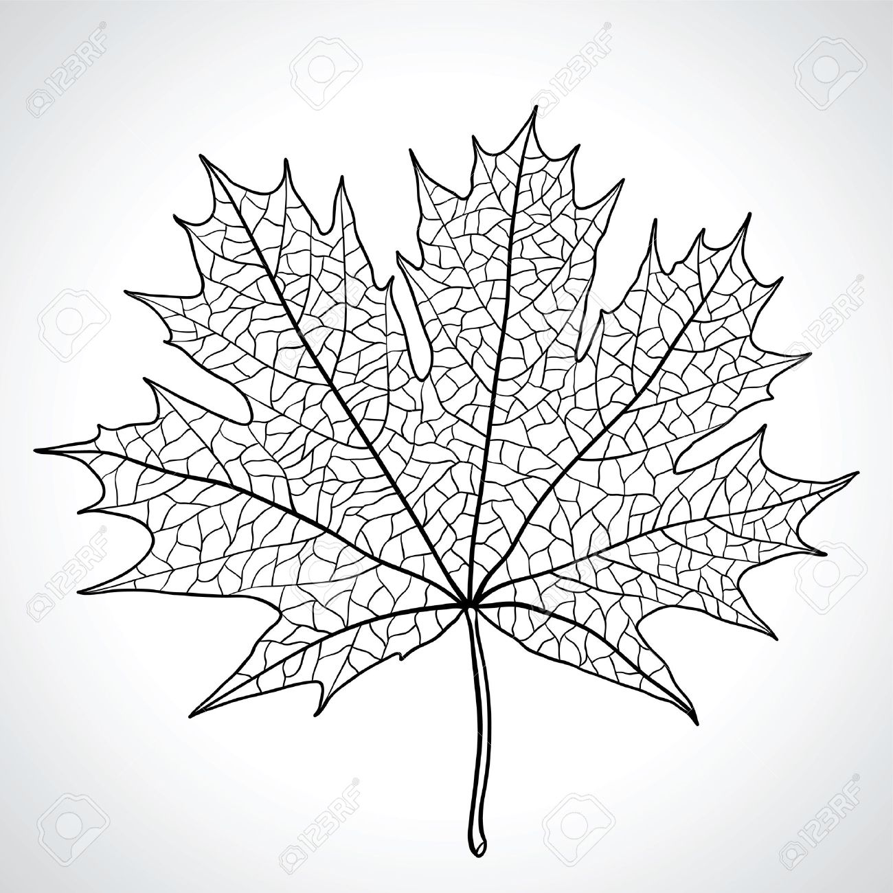 1300x1300 Black And White Drawings Of Nature Clipart