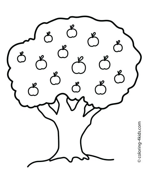 473x568 Coloring Pages Trees