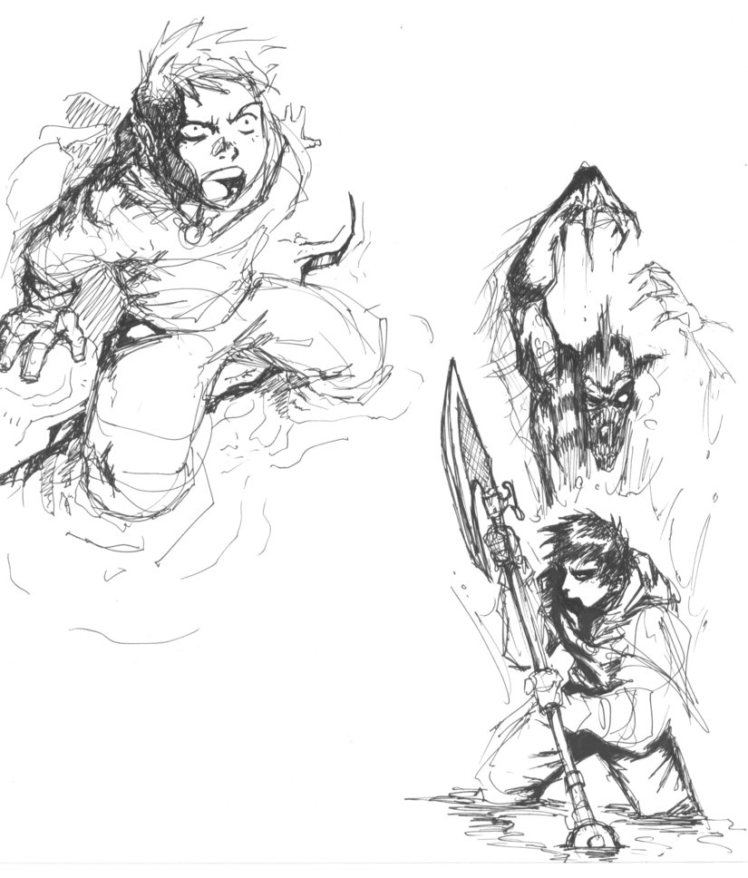 825x968 Fear Sketch By Trench79