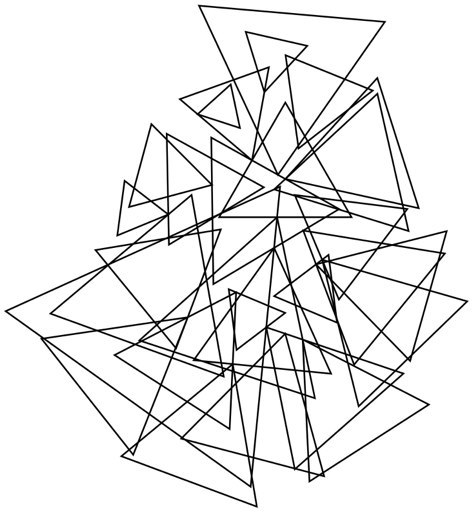 Triangles Drawing at GetDrawings | Free download