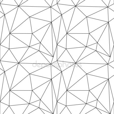 450x450 Abstract Vectorial Pattern. Stylization For Colored Diamond