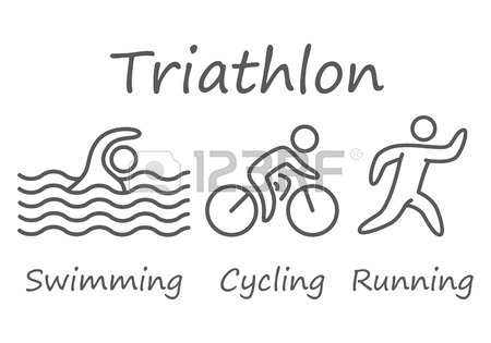 Triathlon Drawing at GetDrawings | Free download