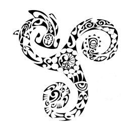 260x260 Triathlon Triskell Tattoo Symbols Triathlon