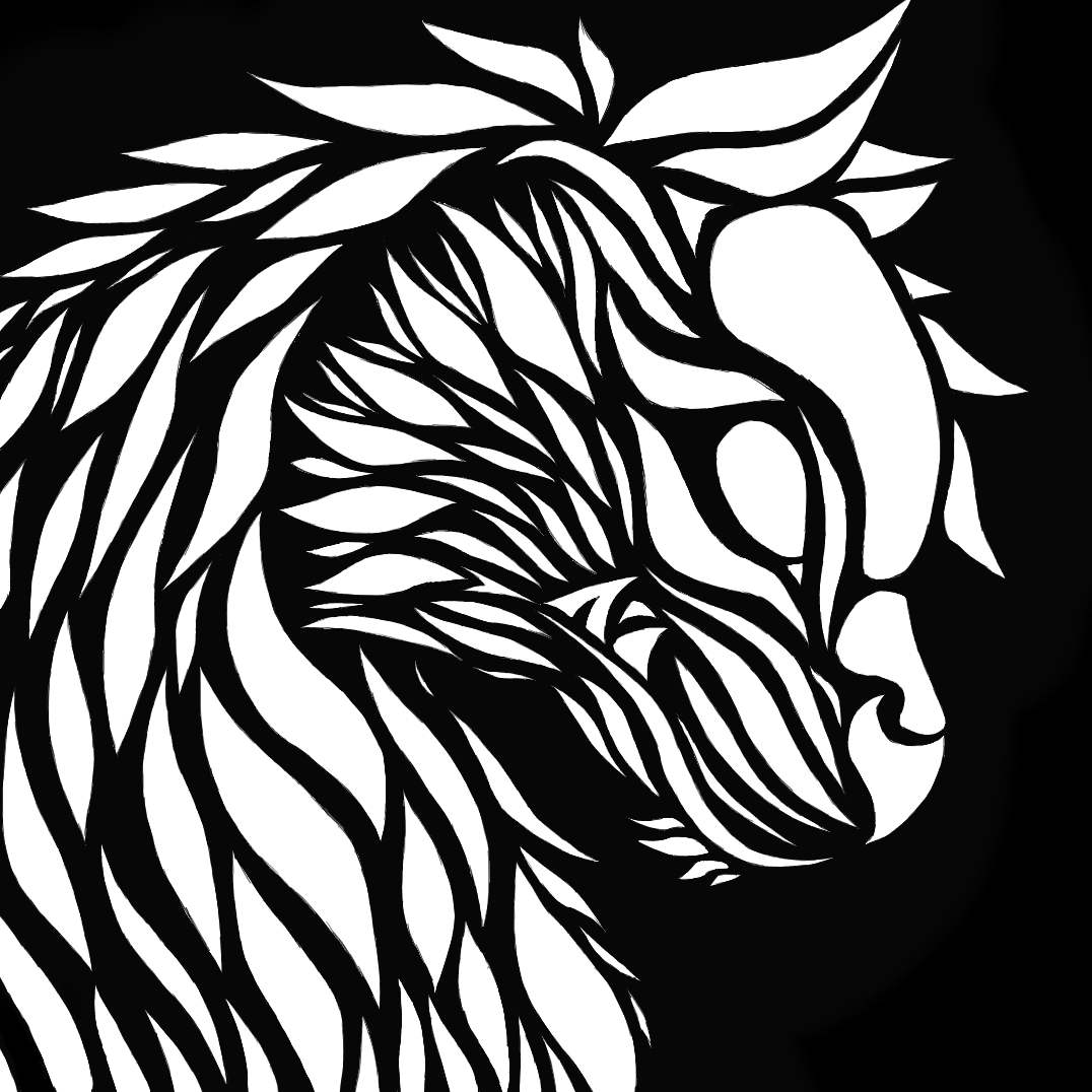 1076x1076 Messin' With Tribal Art By Redthegamr