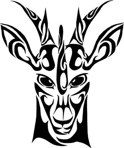 420x500 Tribal Art Painting