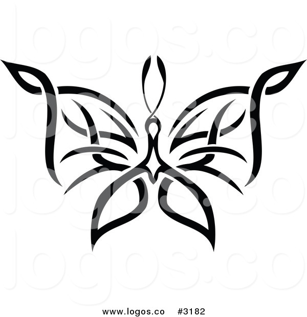 Tribal Butterfly Drawing at GetDrawings | Free download