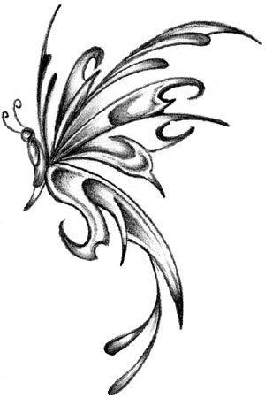 300x450 Tribal Butterfly