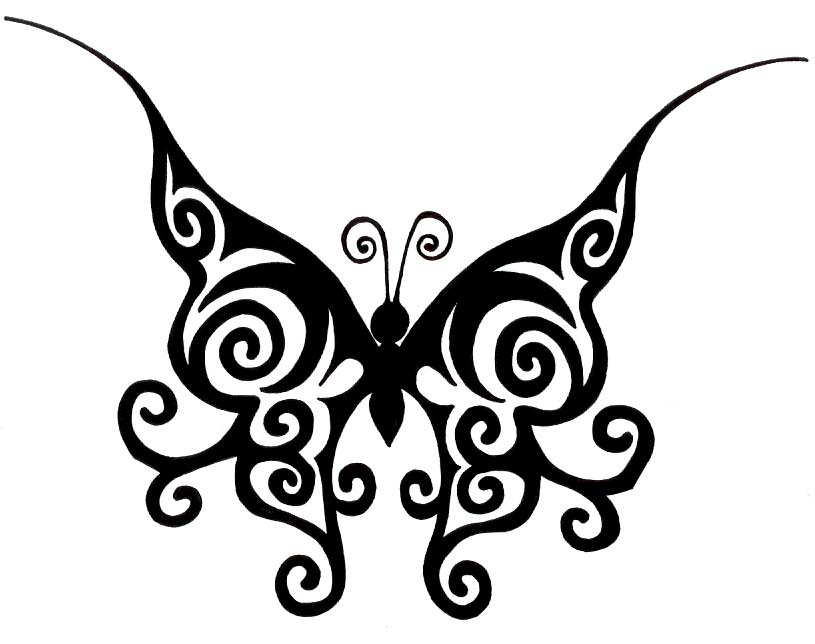 815x644 Butterfly Tattoos