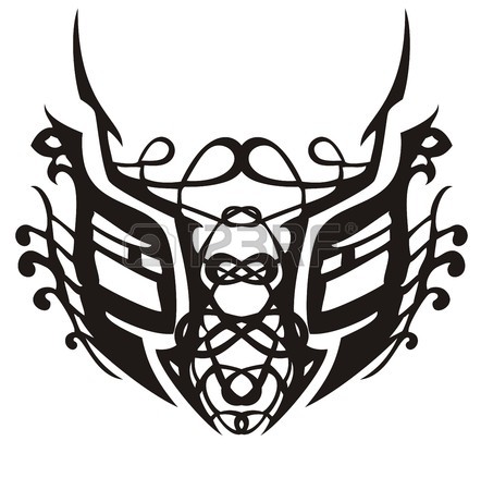 442x450 2,100 Cat Tribal Stock Illustrations, Cliparts And Royalty Free