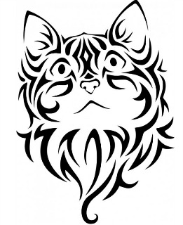 261x320 Cat Tattoo Ideas Tattoo Symbolism For Cats