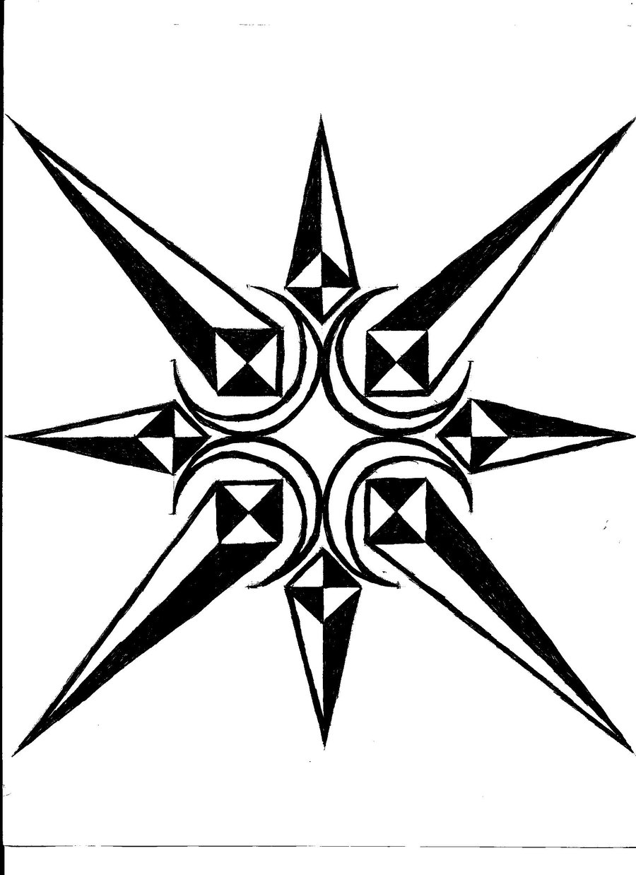 900x1238 Tribal Cross Sun By Crisslowwpolarbear