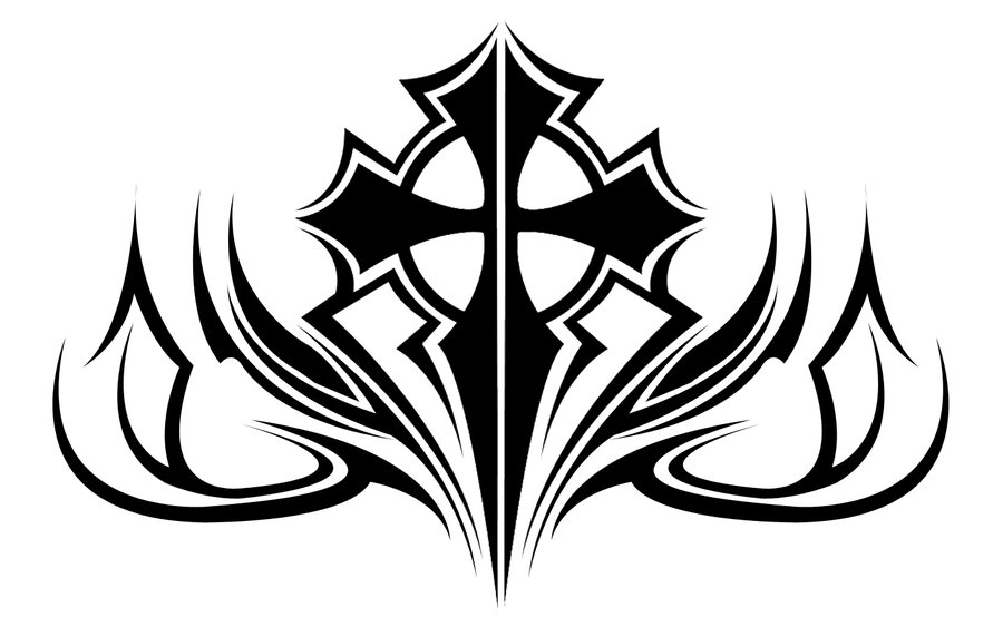 900x563 Tribal Cross 3 By Mcam24