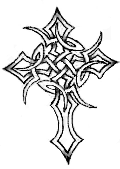 480x677 Celctic Tattoo Pictures Tribal Celtic Cross Tattoo By