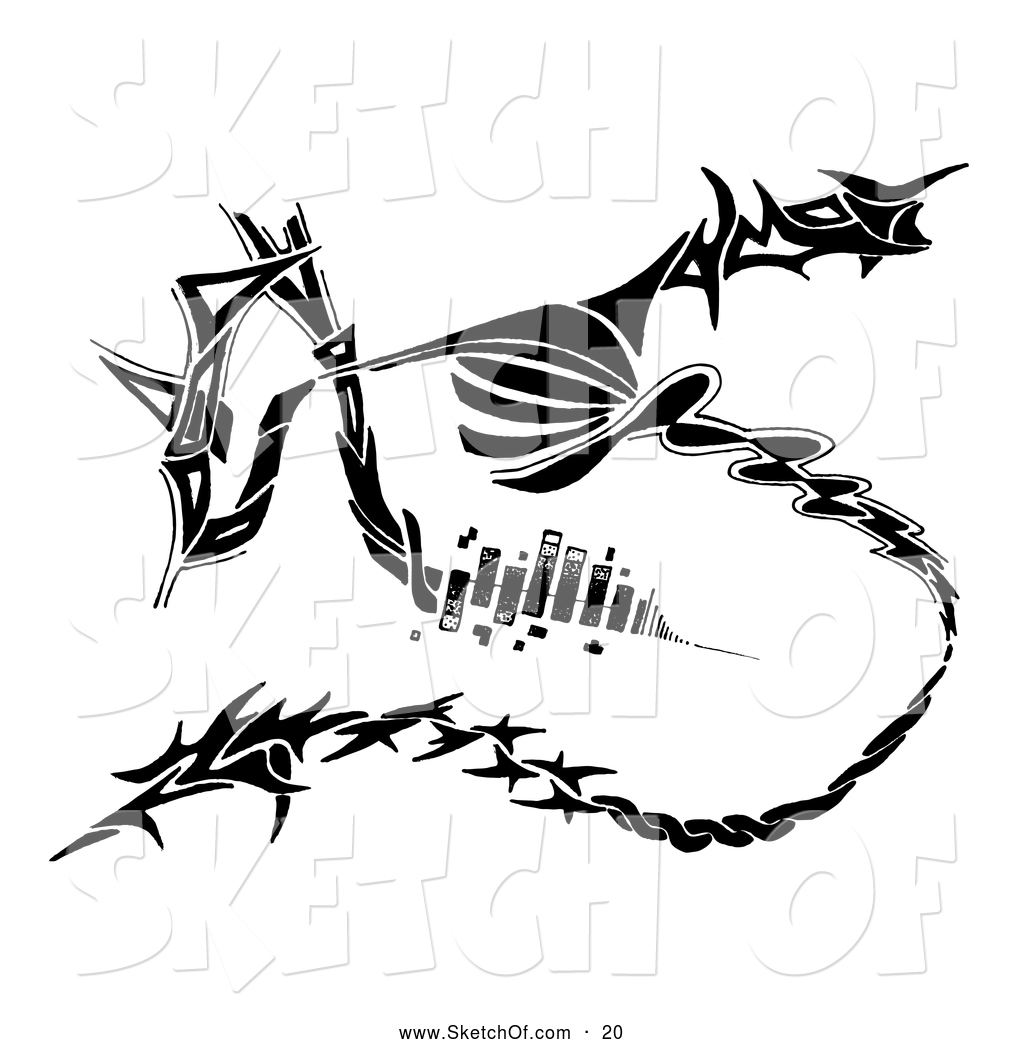 1024x1044 Drawing Of A Tribal Equalizer Design Or Tattoo By Arena Creative