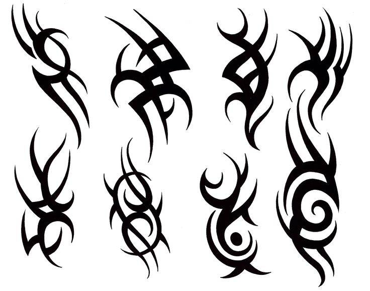 736x578 33 Best Tribal Tattoo Designs For Men Sketches Images