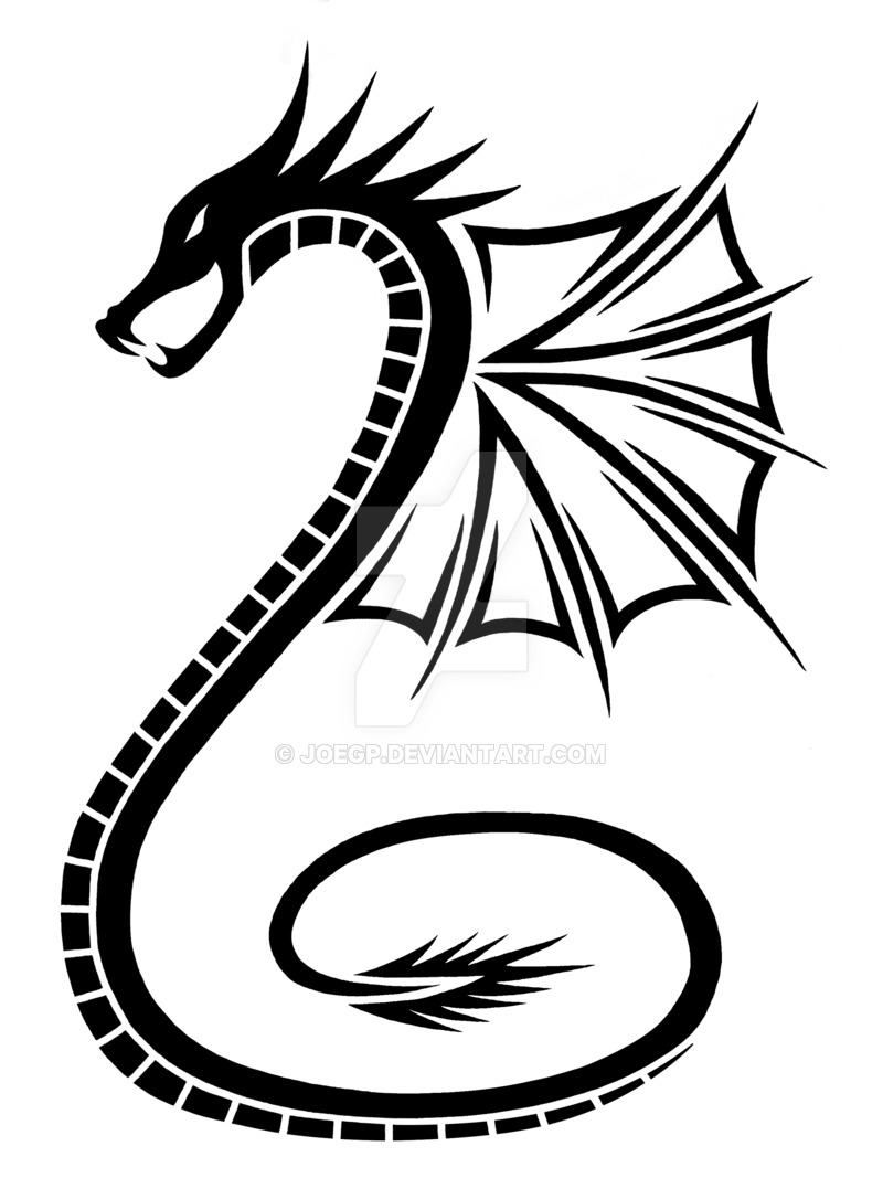 800x1067 Tribal Dragon 2 By Joegp