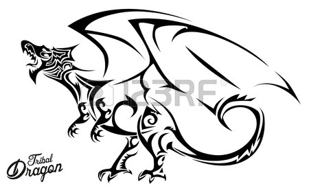 450x271 Tribal Dragon Stock Photos. Royalty Free Business Images