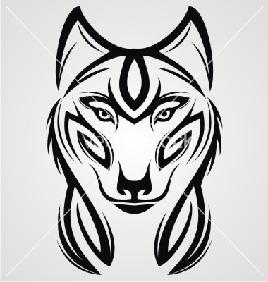 380x400 Tribal Animal Tattoo Designs