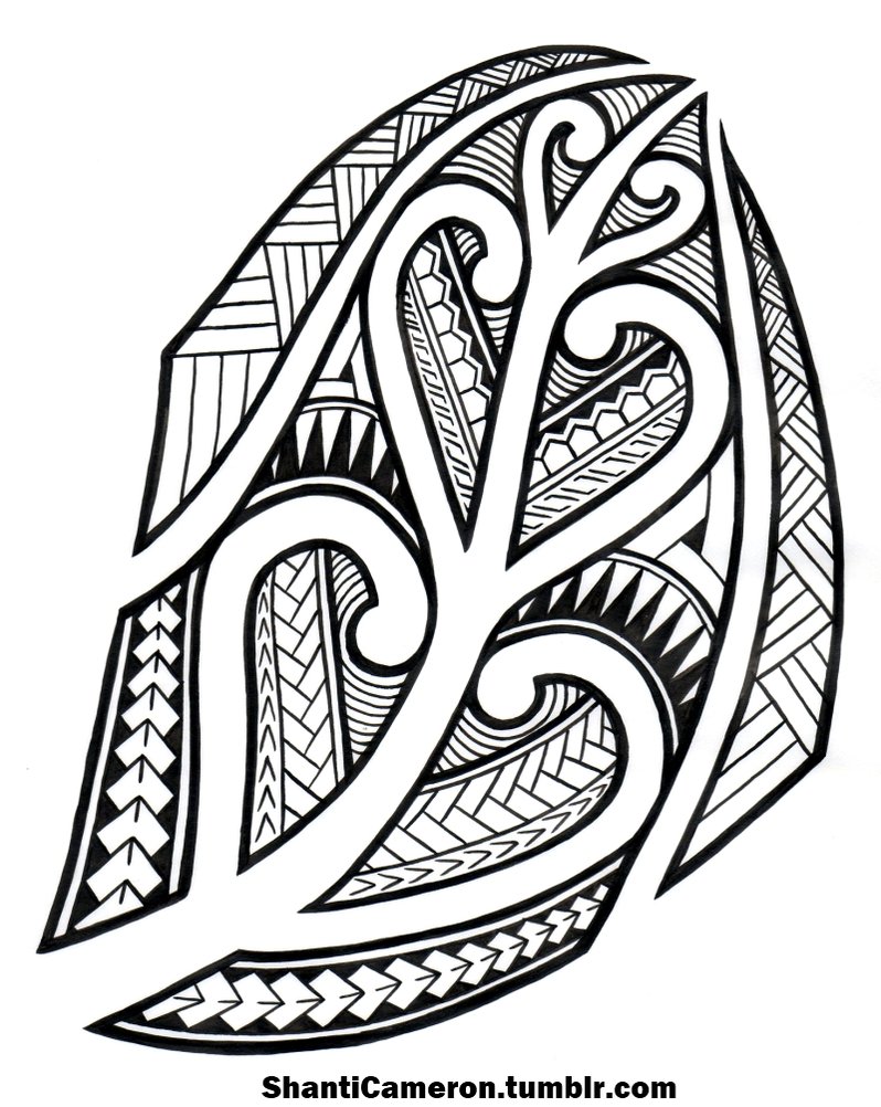 798x1002 Maori Inspired Tribal By Shanticameron