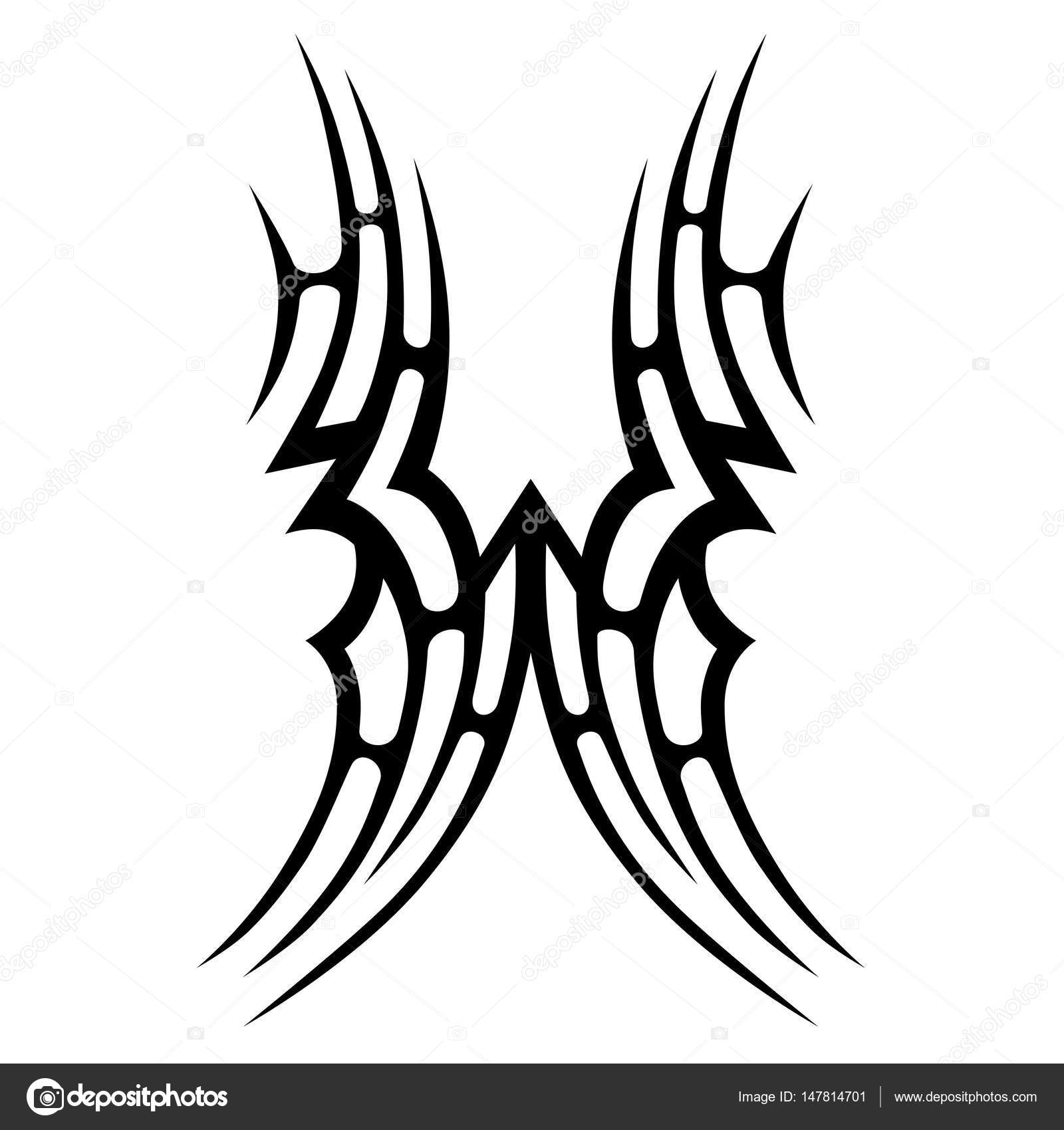 1600x1700 Tattoo Tribal Vector Designs Stock Vector 1rudvi