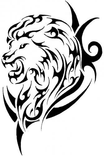 334x500 Bringtvback Tribal Lion Tattoos Ideas Designs