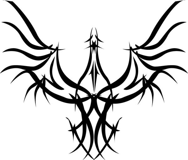 600x511 Tribal Eagle By Roadkillroy