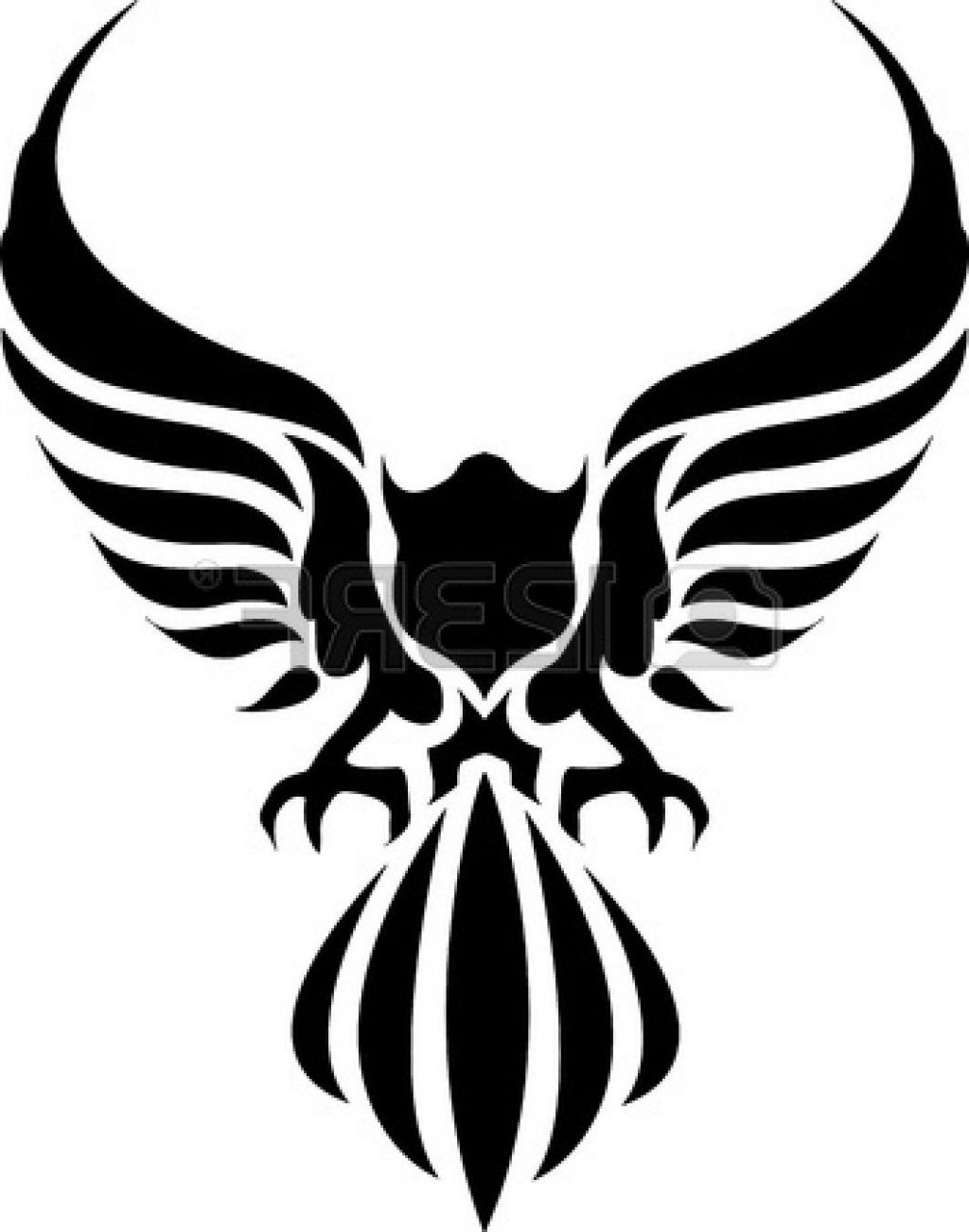 1024x1302 Unique Tribal Clipart American Eagle Library
