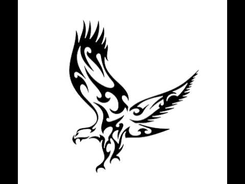 480x360 Tribal Eagle Animation
