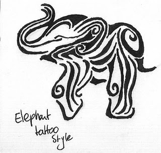 320x304 Tatto Artist Elephant Tribal Tattoo Art Design For Body
