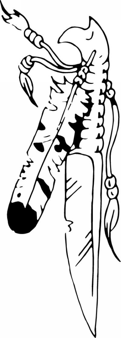 400x1116 Aboriginal Clipart Feather