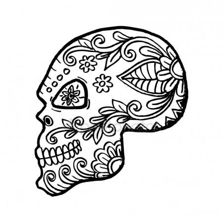 450x450 Doodle Drawing Zen Art Magic Fish Tribal Hand Drawn Illustration