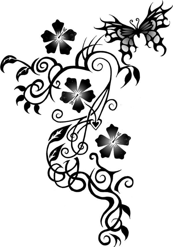 600x856 Carys' Tattoo Ideas Flower Tattoos