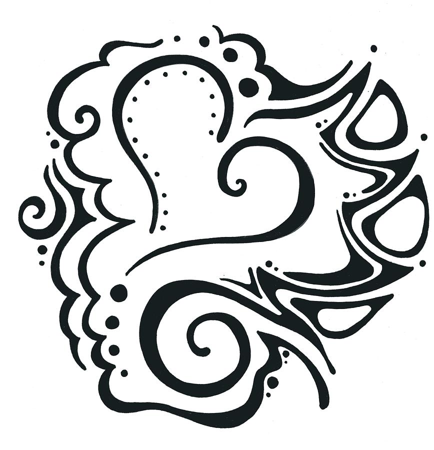 868x900 Follow Your Heart Drawing By Mandy Shupp