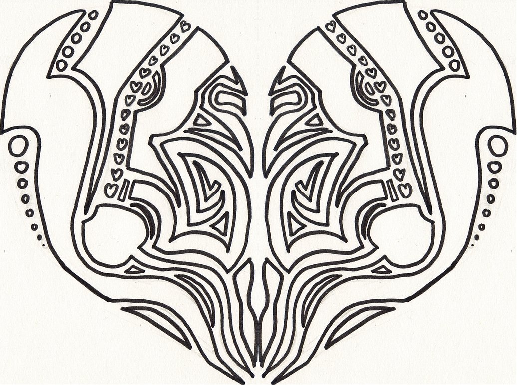 1036x772 Tribal Heart By Mrsphotoshopkilla