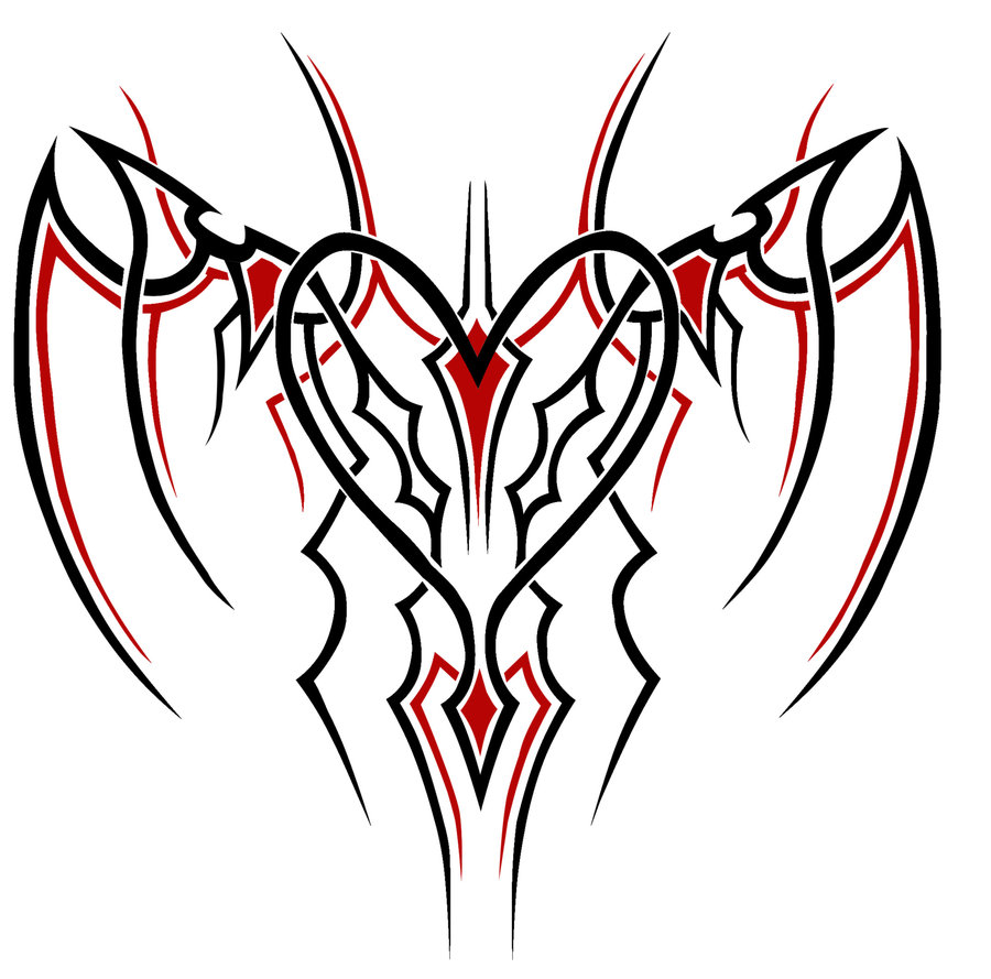 900x889 Drawn Artistic Heart Pictures Tribal Heart By Ghazak Places