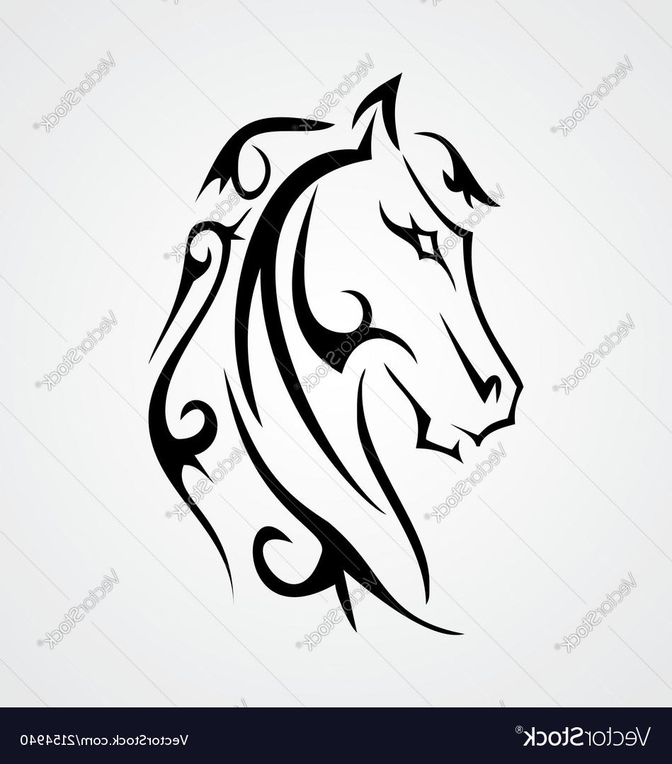 949x1080 Best Horse Tribal Vector Images