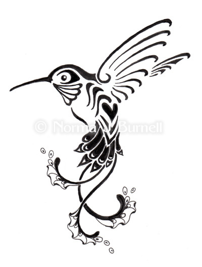 400x528 Hummingbird Tattoo Designs And Ideas