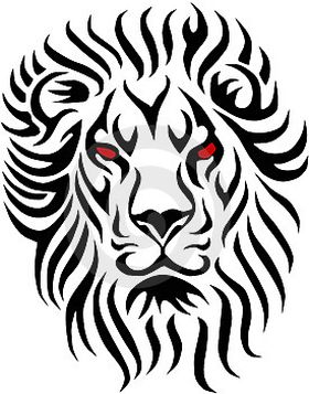 280x357 Lion Tribal Tattoos