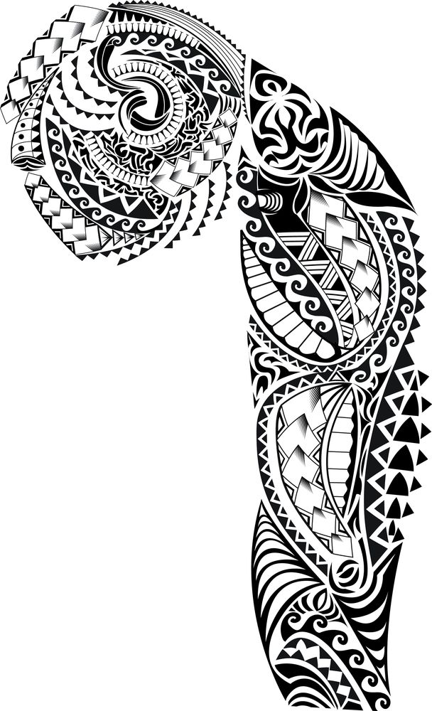 608x1000 Tribal Clipart Samoan